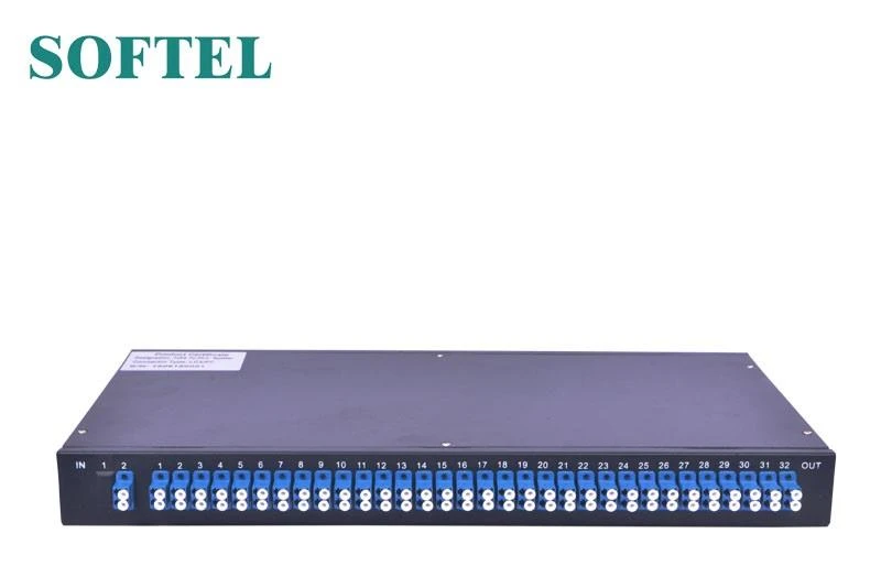 1U Rack Mount PLC Splitter